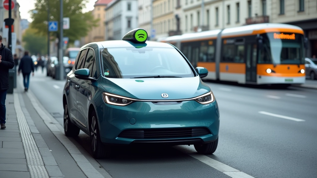 Kombinace veřejné dopravy a sdíleného automobilu — flexibilní cestování